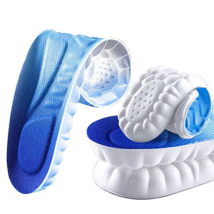 Bantalan sepatu olahraga ortopedi, teknologi 4D Cloud sol lembut bernapas elastis peredam guncangan bantalan sepatu lari Anti bau - Product Image 3