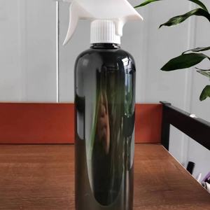ขวดสเปรย์พลาสติก HDPE ขนาด 300 มล. 500 มล. แบบหัวฉีดพ่นฝอย สำหรับน้ำยาทำความสะอาด สีเหลืองอำพัน สีดำ ทรงกลม สำหรับบรรจุโทนเนอร์หรือน้ำยาอื่นๆ - Product Image 4