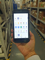 Terminal Portátil Robusto, PDA Industrial Android con Escáner de Código de Barras Metálico |   Cabezal de Escaneo 2D/1D para Logística de Almacén y Comercio Minorista