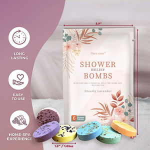 Bombas de Ducha Orgánicas en Bolsa, Tabletas de Aromaterapia, Veganas, al por Mayor, Marca Privada - Product Image 2