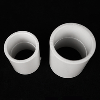 Chine Usine UPVC ASTM SCH40 PVC Couplage 1/2 3/4 Traitement de surface lisse pour les raccords de tuyauterie d'alimentation en eau à domicile