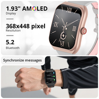 Reloj inteligente de seguimiento de salud para mujeres con frecuencia cardíaca y presión arterial Smartwatch P86