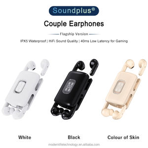 Auriculares inalámbricos J15 HIFI estéreo sonido pareja 40ms baja latencia auriculares inalámbricos verdaderos con modo de música de juego e IPX5 impermeable - Product Image 2