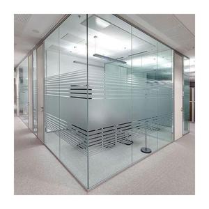 Vách ngăn văn phòng bằng kính nhôm hiện đại với màn hình di động cách âm để sử dụng cho trường học/bệnh viện - Product Image 5