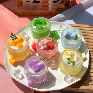 ของเล่นน้ำนมสตรอว์เบอร์รี่เค้กนมปั่นน่ารัก 1 ชิ้น ของเล่นเด็กผู้หญิง ทำจาก TPR นุ่ม ของขวัญสำหรับเด็กผู้หญิง - Product Image 2