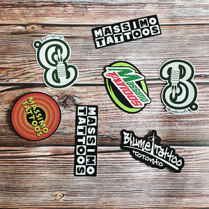 Autocollants découpés sur mesure NIKO avec logo de marque imprimé, protection UV, imperméables, résistants aux intempéries, en vinyle pour vitres de voiture et pare-chocs, pour extérieur - Product Image 1