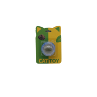 Nouveau produit pour chat : Balle rotative à la menthe et à la catnip pour le nettoyage des dents molaires, rafraîchissant l'haleine et régulant les respiration.