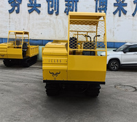 Fabriqué en Chine Mini Dumper chenillé multifonctionnel Mini Dumper Transporter camion à benne basculante pour les machines de construction