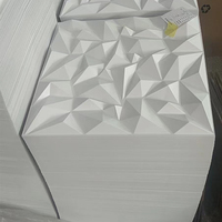 Stiker dinding ktv latar belakang tv dapat dicat grosir stiker dinding berlian emas 3d panel dinding