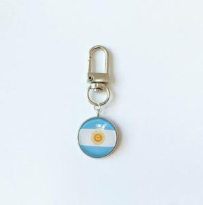 พวงกุญแจโลหะธงชาติคุณภาพสูงขายส่งพร้อมโลโก้สั่งทำ ของขวัญส่งเสริมการขาย - Product Image 3