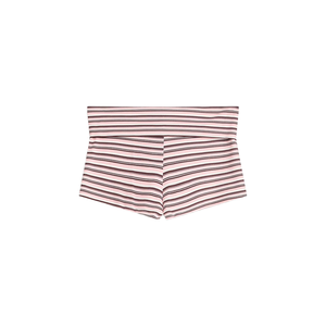 Shorts vaqueros de mezclilla para mujer, personalizados OEM, de cintura alta, con bolsillo trasero elástico, estilo vintage desgastado, con rotos. - Product Image 3