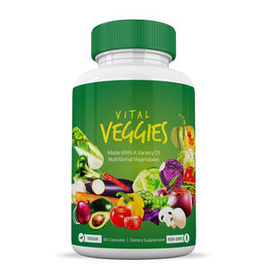 Complément alimentaire entier en capsules de fruits et légumes séchés naturels, marque privée OEM, avec superaliments pour femmes, hommes et enfants - Product Image 2