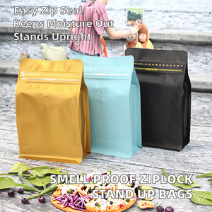 Bolsas Personalizables de PE a Prueba de Humedad con Cierre Superior para Sushi, Leche, Color Negro/Blanco Esmerilado, Capacidad Personalizada, Logotipo Personalizado - Product Image 2