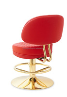Chaise de jeu à fente de qualité Casino professionnel Chaise de bar à base dorée réglable confortable à vendre