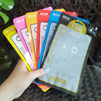 Sacs Ziplock en plastique PE brillant OPP PVC pour emballage de vente au détail de coques de téléphone portable et câbles USB, avec impression de logo personnalisée, vente en gros