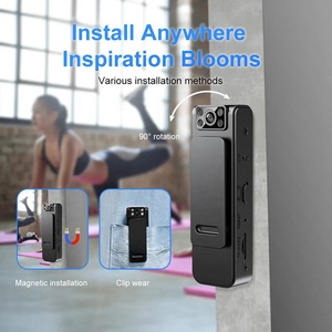<span class=keywords><strong>Wifi</strong></span> <span class=keywords><strong>Mini</strong></span> Body Camera <span class=keywords><strong>HD</strong></span> <span class=keywords><strong>1080P</strong></span> Home DV <span class=keywords><strong>Magnétique</strong></span> Vidéo Enregistreur Vocal Capteur de Mouvement Sport Caméscope de Poche avec Vision Nocturne - Product Image 4