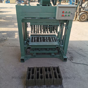 آلة تصنيع الطوب 4-40 الأصلية من الشركة المصنعة، الأكثر مبيعًا في الغابون باستخدام آلة تشكيل كتل الأسمنت - Product Image 5