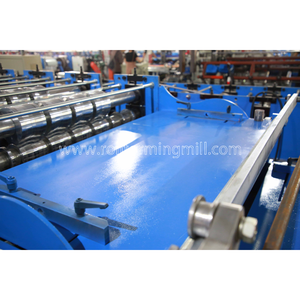 Metallglasur-Doppelschicht-Dachziegel-Rollformmaschine YX18-75.4-720&740&990YX25-140-720&1000 - Product Image 4