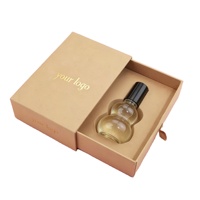 Caixa de Presente de Papelão Rígido Cinza Luxuosa Personalizada para Embalagem de Cosméticos e Perfumes para Meninas