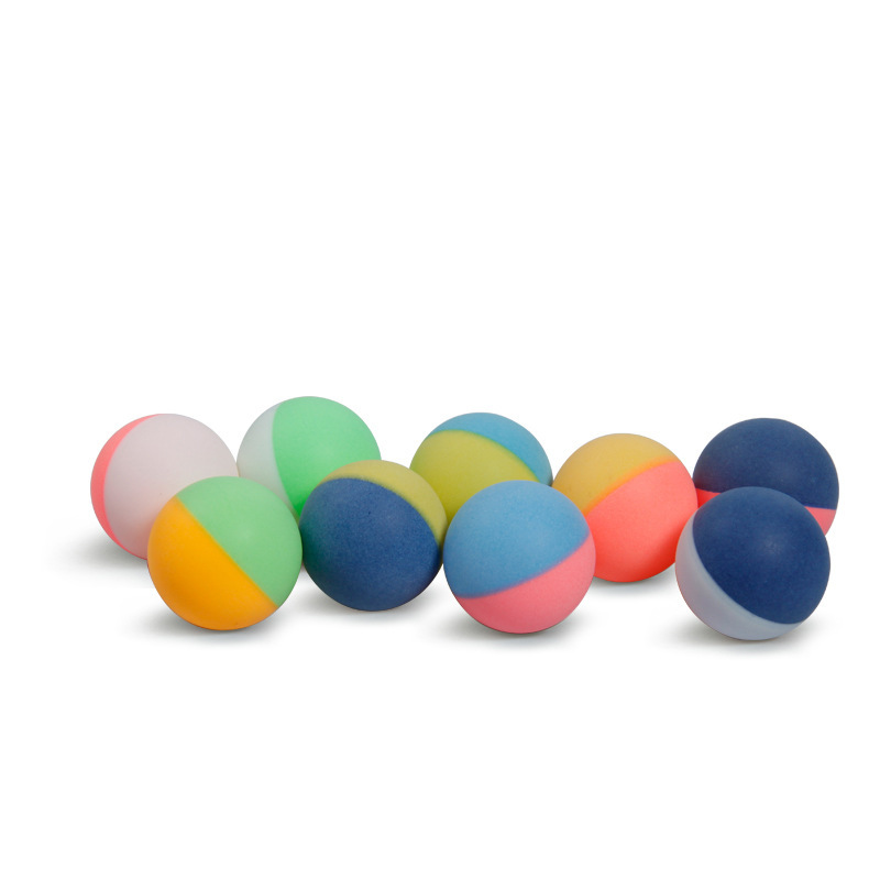 60 Balles De Ping Pong Multicolores 40mm PP Récupérables - Jeux, Décoration Et Créativité