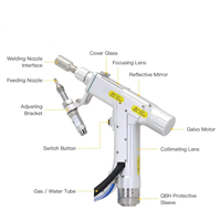 Réflecteur de soudage laser portatif BW101, prix compétitif, état neuf, longueur d'onde 1064 nm, léger (0,05 kg), pièces laser