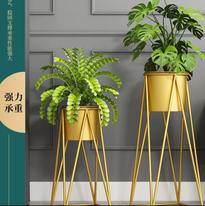 Haut <span class=keywords><strong>de</strong></span> gamme lumière luxe intérieur maison salon décor Rectangle forme fleur Stand jardin <span class=keywords><strong>Application</strong></span> élégante étagère rectangulaire - Product Image 4