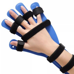 Meilleure vente orthèse orthopédique en silicone pour l'entraînement des mains orthèse spasme carte d'extension équipement séparateur d'attelle de doigt - Product Image 2