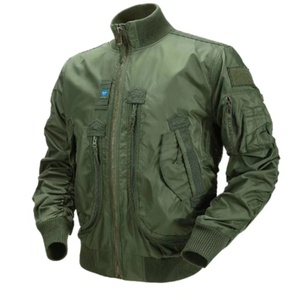 Blouson tactique de bombardier à coque souple en nylon avec logo personnalisé et imperméable au vent - Product Image 1