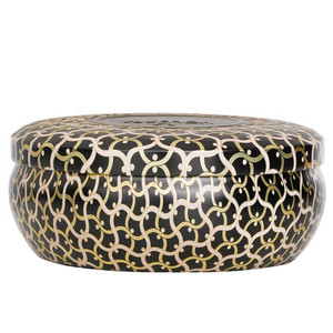 VOLUSPA - Candela Decorativa in Barattolo a 3 Stoppini - Ambre Lumiere - Product Image 1