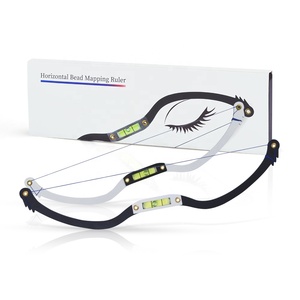 Micro hoja maquillaje permanente <span class=keywords><strong>arco</strong></span> <span class=keywords><strong>y</strong></span> <span class=keywords><strong>flecha</strong></span> línea regla para medir la ceja de asignación pre-entintado <span class=keywords><strong>tatuaje</strong></span> PMU de cartografía - Product Image 1