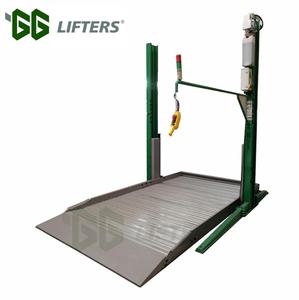 Punto único reloj eléctrico liberación doble piso gato del coche portátil ascensor aparcamiento - Product Image 1