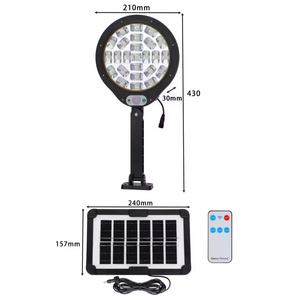 Lámpara Solar LED para Calle con Control Remoto, 100W, IP67, Impermeable y Resistente al Polvo, Estándar Europeo, Bajo Consumo, para Jardín - Product Image 5