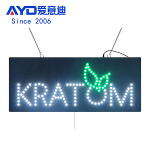 Enseigne publicitaire de pharmacie K-RA-<span class=keywords><strong>TOM</strong></span> de 11*27 pouces à haute luminosité, enseigne lumineuse LED intérieure à LED mobile pour pharmacie - Product Image 1