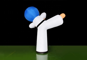 厂家价格发光二极管照明充气跆拳道男孩卡通人物广告充气有效促销 - Product Image 5