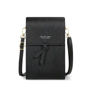 Versione coreana borsa per cellulare da donna nuova borsa Touch Screen portamonete con cinturino singolo alla moda borsa a mano lunga