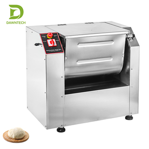 Commercial Horizontal Dough <b>Mixer</b> Machine, Stainless Steel Trough, Forward/Reverse, for Bakery Pizza <b>Bread</b> - Product Image 2