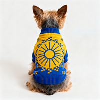 Pulls pour animaux de compagnie en coton personnalisés, design AI, tricot chaud écologique pour chiens et chats, cadeaux de Noël, style NAZCA