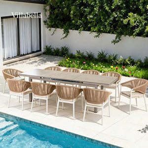 Chaises de <span class=keywords><strong>terrasse</strong></span> d'hôtel, mobilier d'extérieur, chaises de salle à manger, mobilier de patio, <span class=keywords><strong>fauteuil</strong></span> de jardin à structure en aluminium pour restaurants en bord de mer - Product Image 1
