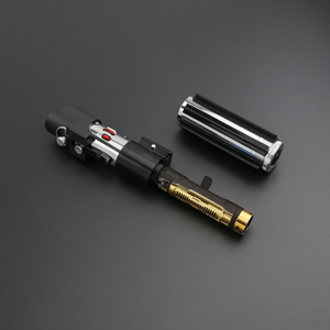 TXQsaber Spada Laser <span class=keywords><strong>Darth</strong></span> <span class=keywords><strong>Vader</strong></span> EP5 con Oscillazione Fluida, Manico in Metallo RGB, Scheda Sonora Neopixel, Giocattolo per Cosplay <span class=keywords><strong>Star</strong></span> <span class=keywords><strong>Wars</strong></span> - Product Image 2