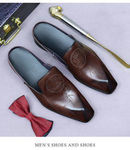 New British Casual Luxury Handcrafted Men's Oxford Genuine <b>Leather</b> Lace-Up Formal <b>Shoes</b> Anti-Slippery Breathable Wedding - Product Image 4