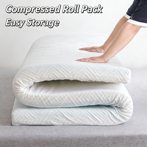 Vente directe usine : <span class=keywords><strong>Matelas</strong></span> en mousse à mémoire de forme pour étudiants, coussins fins et doux en éponge pour hôtels et dortoirs (taille et épaisseur personnalisables) - Product Image 4