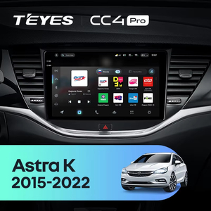 TEYES CC4 PRO pour Opel <span class=keywords><strong>Astra</strong></span> K 2015 - 2022 CarPlay Android Auto 2DIN Autoradio Radio multimédia stéréo - Product Image 2