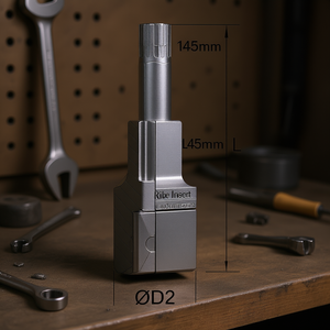 ประแจเฟอร์วี คอมพาสพร้อมหัวริบบ์ 12 มม. ยาว 45 มม. สำหรับการขันแบบแม่นยำ - Product Image 3