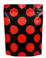 Sacs en papier alimentaire personnalisés, durables, écologiques, 100g 250g, avec fenêtre transparente, réutilisables, pochettes verticales pour épices, chili, ail