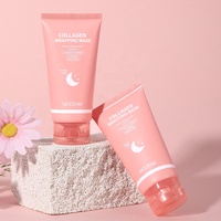 Masque de Collagène Rapide Effet Peau de Verre Peel-Off Coréen Soin Nuit Hydratant Masque Facial Enveloppant au Bio-Collagène