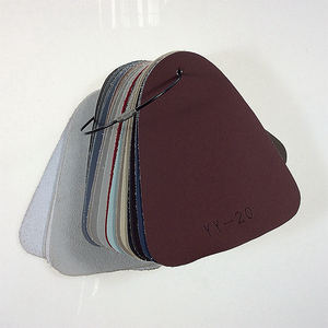 Cuir Chamis noir résistant aux déchirures et à l'abrasion, rouleaux de cuir PVC, simili cuir PVC - Product Image 2