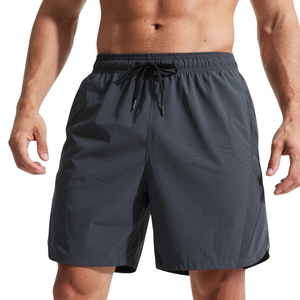 Pantaloncini <span class=keywords><strong>sportivi</strong></span> da <span class=keywords><strong>uomo</strong></span> abbigliamento sportivo da ginnastica <span class=keywords><strong>pantaloni</strong></span> <span class=keywords><strong>corti</strong></span> da allenamento all'ingrosso Logo personalizzato in bianco pantaloncini da <span class=keywords><strong>uomo</strong></span> <span class=keywords><strong>sportivi</strong></span> 2 in 1 - Product Image 2
