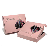 Boîte en carton ondulé en gros pour bijoux, cosmétiques, palettes de fards à paupières, maquillage, rouges à lèvres, emballage cadeau de Noël