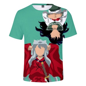 Nuovo Design T-Shirt Anime <span class=keywords><strong>giapponese</strong></span> all'ingrosso <span class=keywords><strong>stampa</strong></span> Anime T-Shirt fornitore Top vendita 3d T-Shirt produttore - Product Image 6