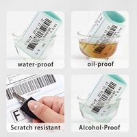 Etiquetas Térmicas Autoadhesivas Libres de BPA de 50 x 30 mm, Precio de Fábrica para Impresión de Códigos de Barras y Puntos de Venta